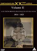Les événements politiques et sociaux - volume 2 - 1915 - 1925