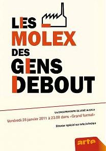 Les molex, des gens debout