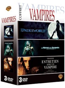 Vampires - coffret - underworld + la reine des damnés + entretien avec un vampire