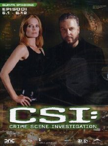 C.s.i. scena del crimine stagione 05 #01 (eps 01 12) (3 dvd)