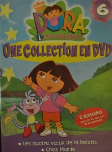 Dora l'exploratrice - une collection en dvd - vol. 6 : les quatre voeux de la belette/chez mamie