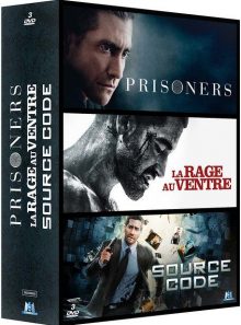 Coffret jake gyllenhaal : prisoners + la rage au ventre + source code - pack
