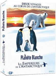 La planète blanche + les empereurs de l'antarctique - pack