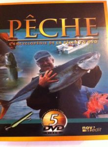 Pêche. l'encyclopédie de la pêche en dvd. coffret collection 5dvd