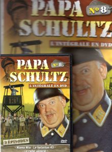 Papa schultz - dvd 3 épisodes + fascicule n°8
