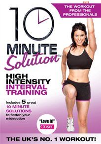 10 minute solution: high intensity interval training