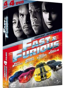 Fast and furious - intégrale 4 films