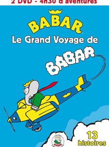 Le grand voyage de babar - vol. 1 + 2 - pack