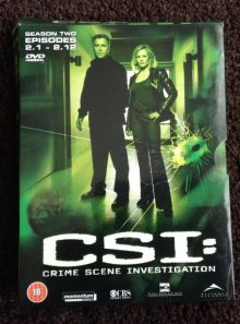 Csi: crime scene investigation - season 2 eps. 2.1 - 2.12