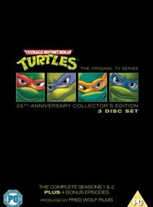 Teenage mutant ninja turtles - 25th anniversary edition - series 1-2 [import anglais] (import) (coffret de 3 dvd)