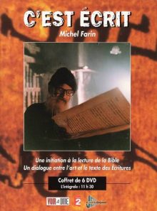 C'est écrit - 6 dvd - une initiation à la lecture de la bible