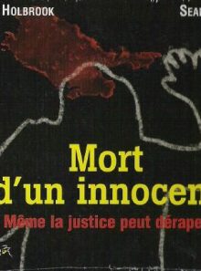 Mort d'un innocent - édition pochette cartonnée