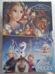 Coffret dvd - la belle & la bête et la reine des neiges de disney