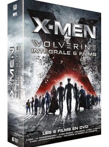 X-men et wolverine : intégrale 6 films - édition limitée