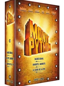 Monty python - coffret - sacré graal + bandits, bandits + le sens de la vie