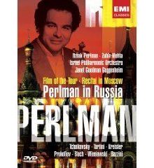Perlman in russia - film of the tour + recital in moscow