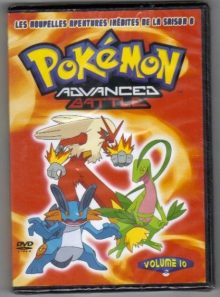 Pokémon advanced battle saison 8 vol 10 (episodes 837 à 840)