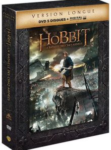 Le hobbit : la bataille des cinq armées - version longue - edition collector 5 dvd