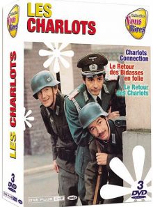 Les charlots - coffret 3 dvd : charlots connection, le retour des charlots, le retour des bidasses en folie
