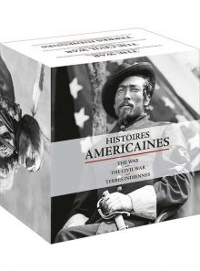 Histoires américaines - coffret - the war + civil war + terres indiennes - pack