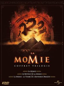 La momie - la trilogie : la momie + le retour de la momie + la momie - la tombe de l'empereur dragon - pack