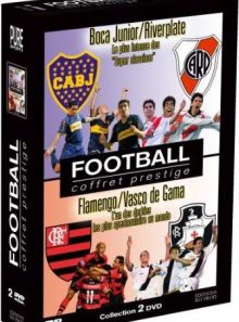 Coffret les grands sud-américains : boca junior/flamengo - flamengo/vasco de gama
