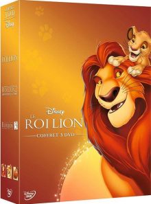 Le roi lion - coffret 3 dvd
