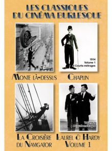 Les classiques du cinéma burlesque : volume 1 - coffret 4 dvd