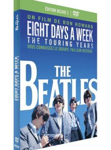 The beatles: eight days a week - the touring years - édition deluxe - 2 dvd + livre