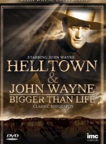 John wayne - hell town bigger than life [import anglais] (import) (coffret de 2 dvd)