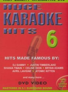 Huge karaoke hits 6 - karaoke