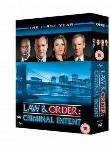 Law and order criminal intent - the 1st year - import zone 2 uk (anglais uniquement) (import) (coffret de 6 dvd)