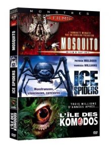Monstres 2 : mosquito ice spiders l'ile des komodos (coffret de 3 dvd)
