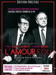 Yves saint laurent - pierre bergé, l'amour fou - édition prestige