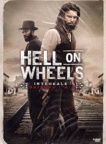 Hell on wheels - l'intégrale des saisons 1, 2, 3 [coffret 9 dvd] - edition benelux