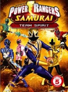 Power rangers samurai: volume 3 - team spirit