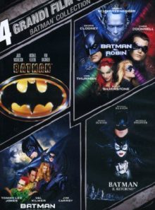 Batman 4 grandi film (4 dvd)