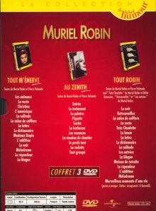 Muriel robin - coffret 3 dvd