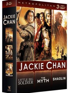 Jackie chan - coffret 3 films : little big soldier + the myth + shaolin - la légende des moines guerriers - pack