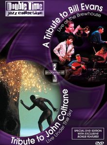 Double time jazz collection - tribute to john coltrane / live under the sky + a tribute to bill evans / live at the brewhouse