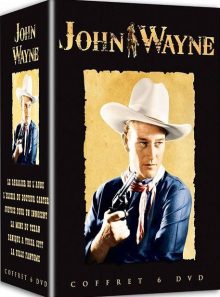 John wayne : le cavalier de l'aube + l'elixir du docteur carter + justice pour un innocent + la mine du texan + panique à yucca city + la ville fantôme - pack