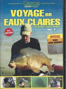 Dvd carpe passion volume 1 voyages en eaux claires