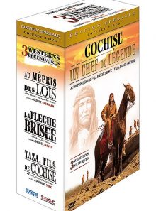 Western légendaire - coffret cochise : au mépris des lois + la flèche brisée + taza, fils de cochise - pack