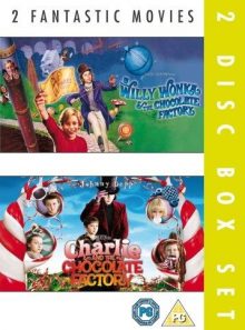 Charlie and the chocolate factory/willy wonka and the chocolate factory (import) (coffret de 2 dvd)