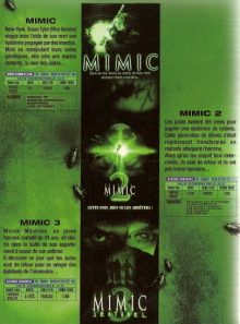 Mimic - la trilogie