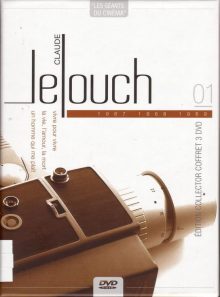 Claude lelouch - coffret n° 1 (3 dvd) - pack