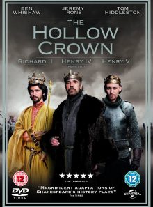 Shakespeare's the hollow crown (english) coffret intégral 3 dvd (richard ii, henry iv parties 1 et 2, henry v) zone 2