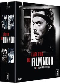 L'âge d'or du film noir - coffret 4 dvd - pack