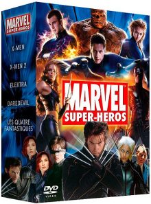 Super héros marvel - coffret 10 dvd - coffret collector - édition limitée