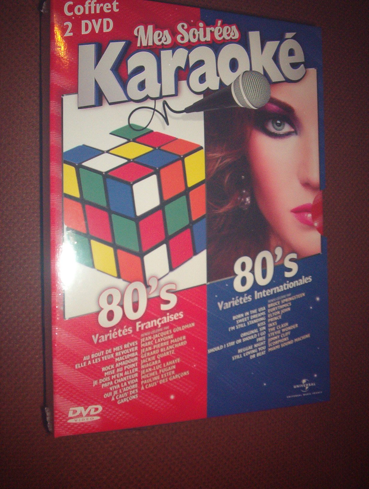 Collier Pendentif Micro En Argent Tibétain - Style Pop Rock Années 80, Funky, Pour Karaoké Et Scène - Longueur 18 Pouces (46cm)